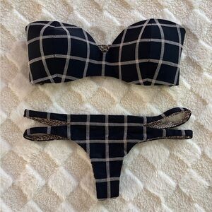 Acacia Swimwear Storm/ Clay Stitch Bikini